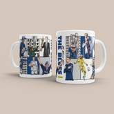 Chelsea FC Dream Team Legends 3D Doodle Art - 11oz Ceramic Mug